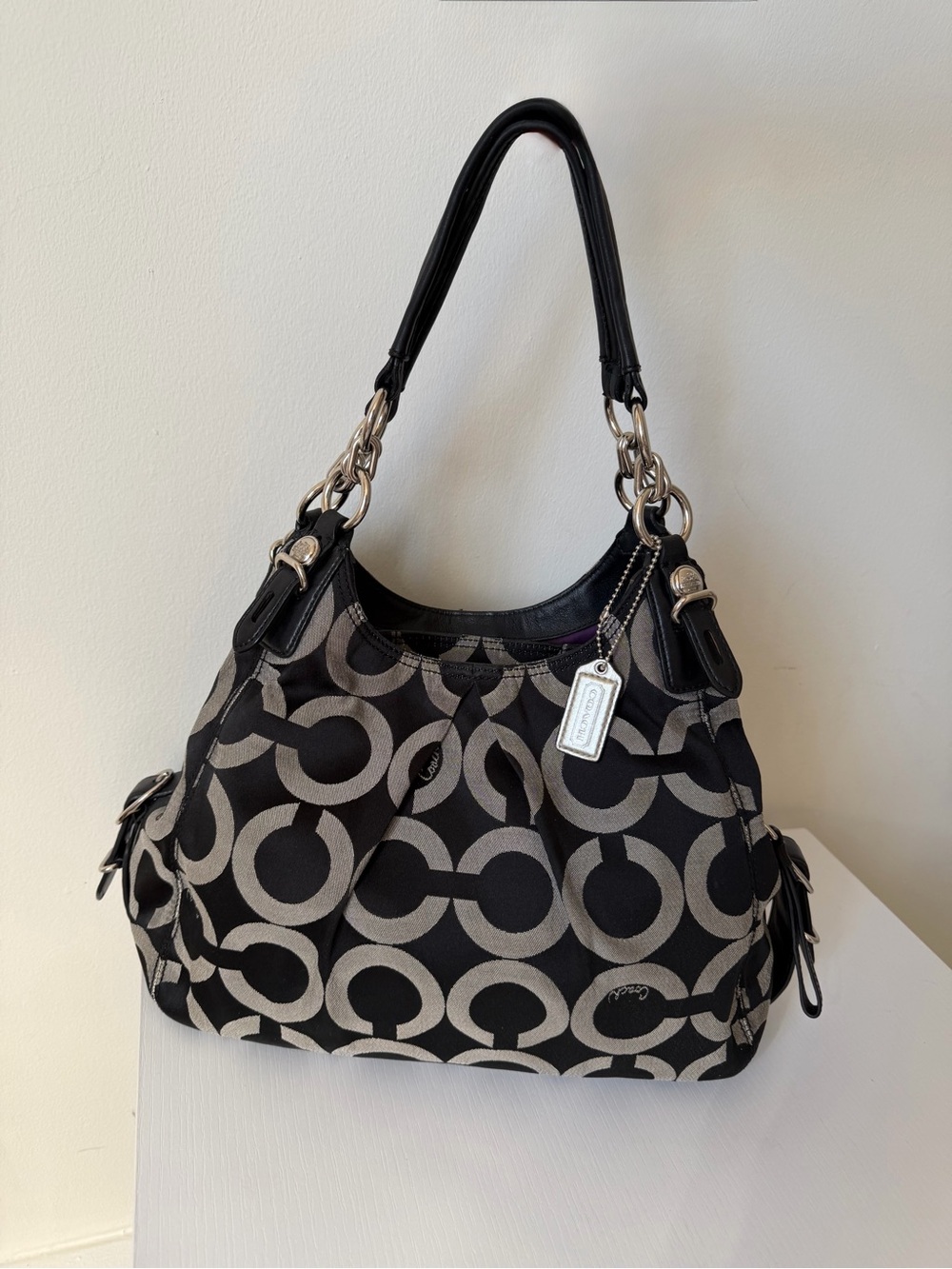 Coach Madison Op Art Hobo Bag (Style 15757)